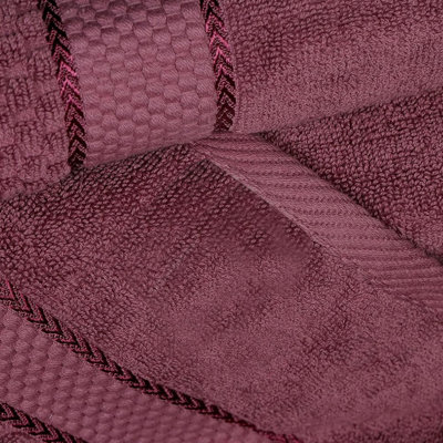 Collection de serviettes texturées 100% coton Mulaayam
