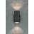 Outdoor Cylinder 4" Up and Down Wall - Anthracite