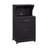 Microwave/Kitchen Cart, Black Finish