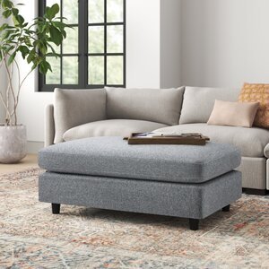 Joss & Main Fleetwood Upholstered Ottoman & Reviews 