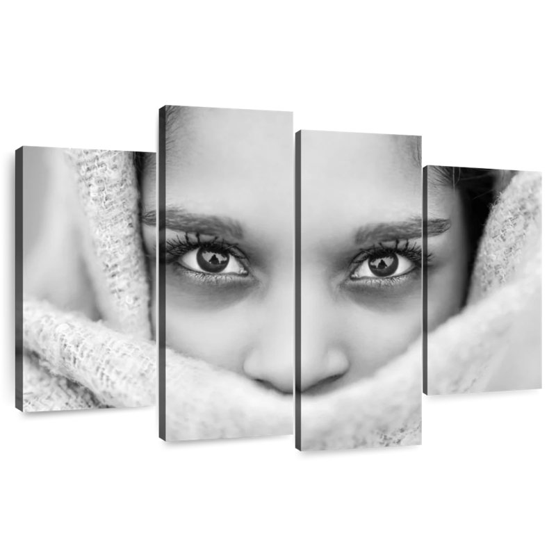 Leisha aux yeux de la jeunesse, H 42 po x l 68 po