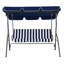 Aeliana 3 Person Porch Swing with Canopy