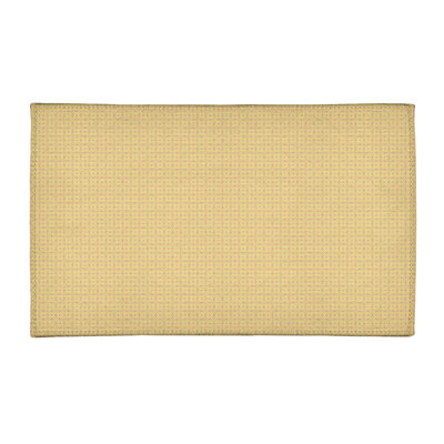 Tapis jaune napperon