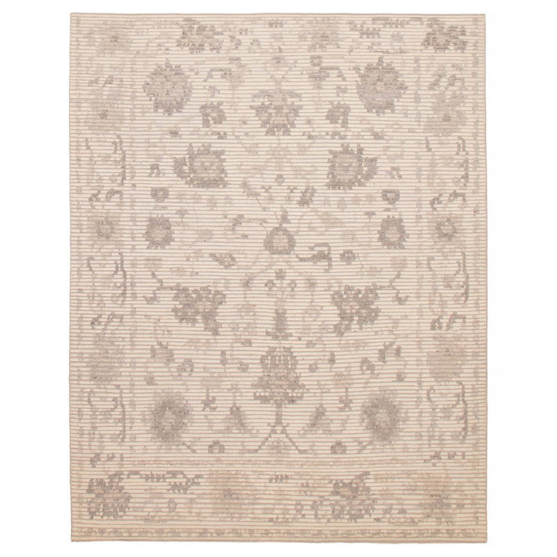 Tapis crème unique 7 pi 10 po x 9 pi 10 po Tangier
