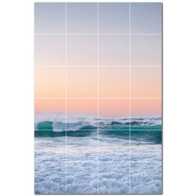 Vagues photo 8 x 8