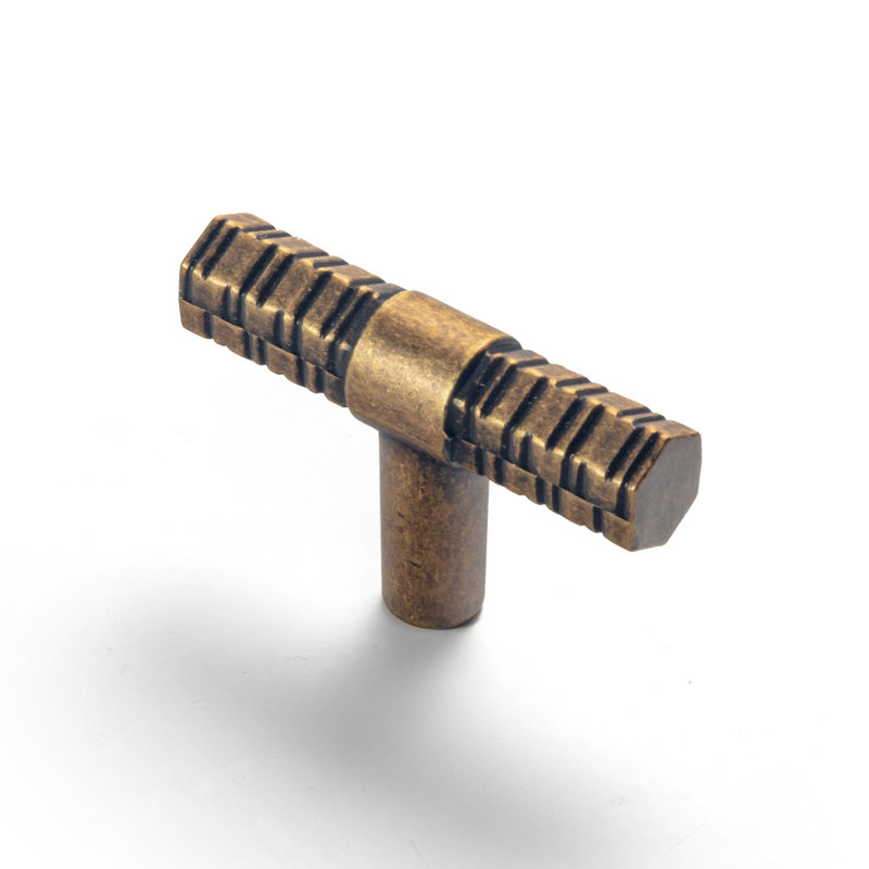 Ensemble de boutons de barre de 5/4 po de longueur, Laiton antique