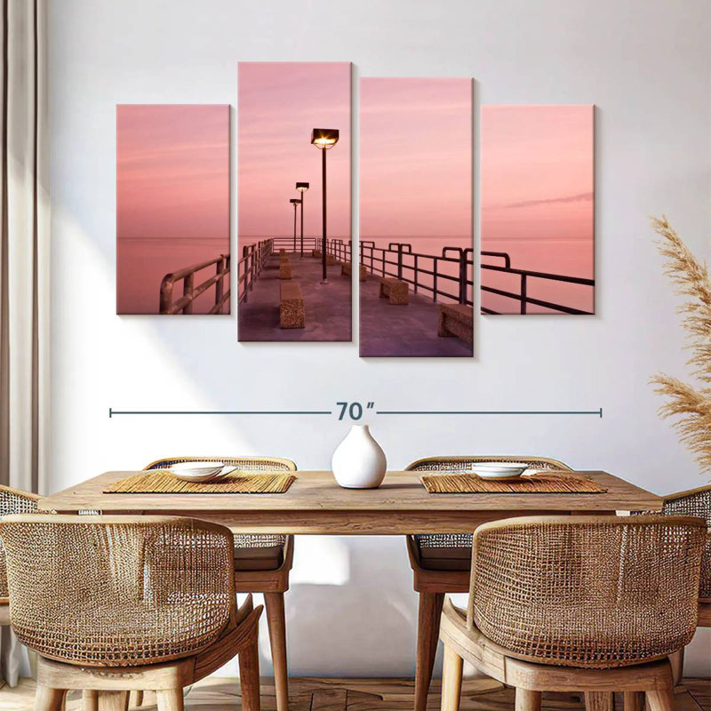 Aletra Edgewood Park Pier, 42" H x 68" W