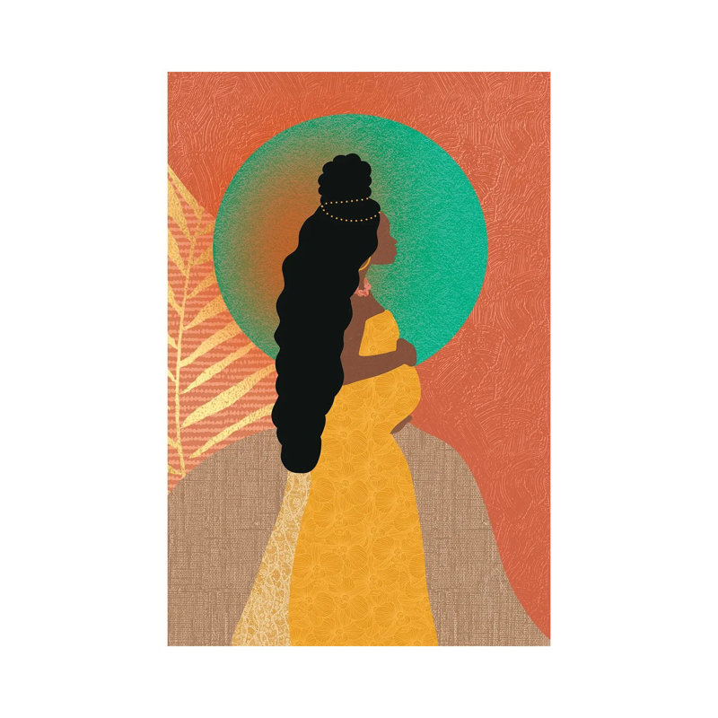 Expecting Mother by Sagmoon Paper Co. - Wrapped Canvas Print, 20.32 cm H x 30.48 cm W