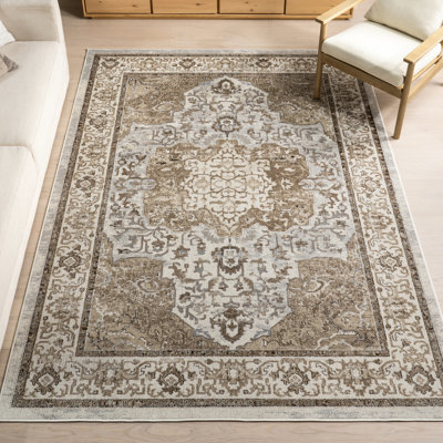 Cady SpinClean Machine Washable Transitional Area Rug