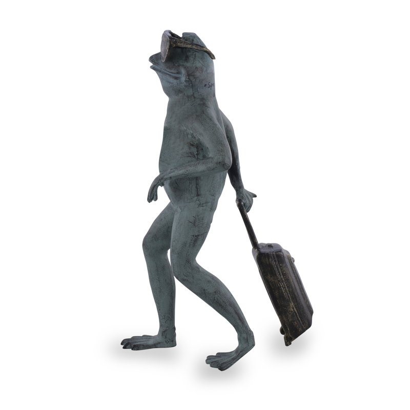 Frog Metal Garden Statue