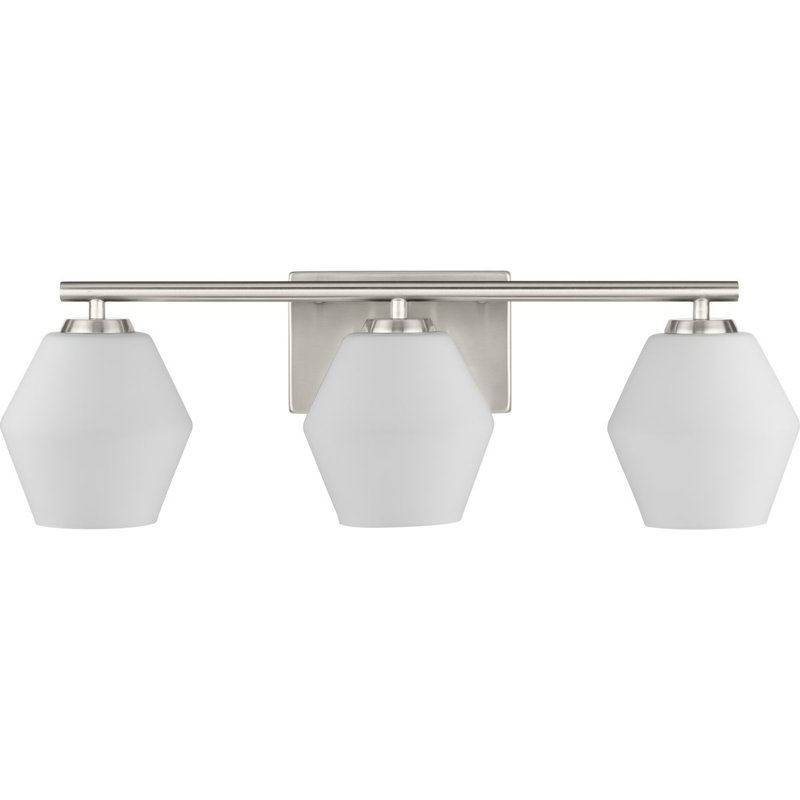 Copeland 3 - Light Dimmable Vanity Light, Brushed Nickel