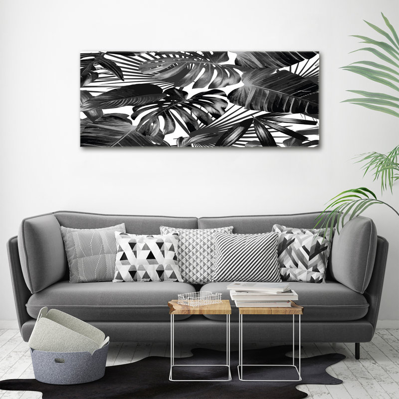 Tropical Leaves - Wrapped Canvas Print