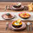  24-Piece Gray Reactive Glaze Ceramic Dinnerware Set for 6-40093334