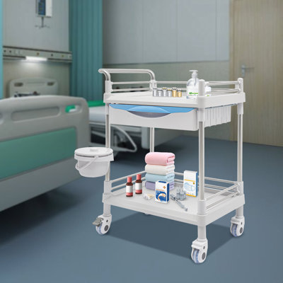 Beauty Salon Cart With Wheels(25.59*17.32*35.43In)
