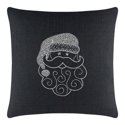 Coussin Sparkles Home Conception de Noël des Fêtes | Insertion de plumes | Lavable à la machine