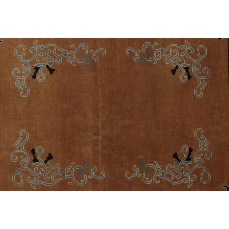 Art Deco Handmade Wool Area Rug