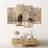 " An Evening Out Neutral I Wall Art Multi Piece Canvas Print " 4 - Pieces-1330899433