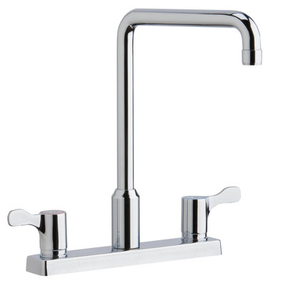 Double Handle Kitchen Faucet With Accessories