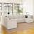 Seybert Luxurious U-Shaped Sofa Velvet Chenille Sectional Sofa For Living Room-154905456