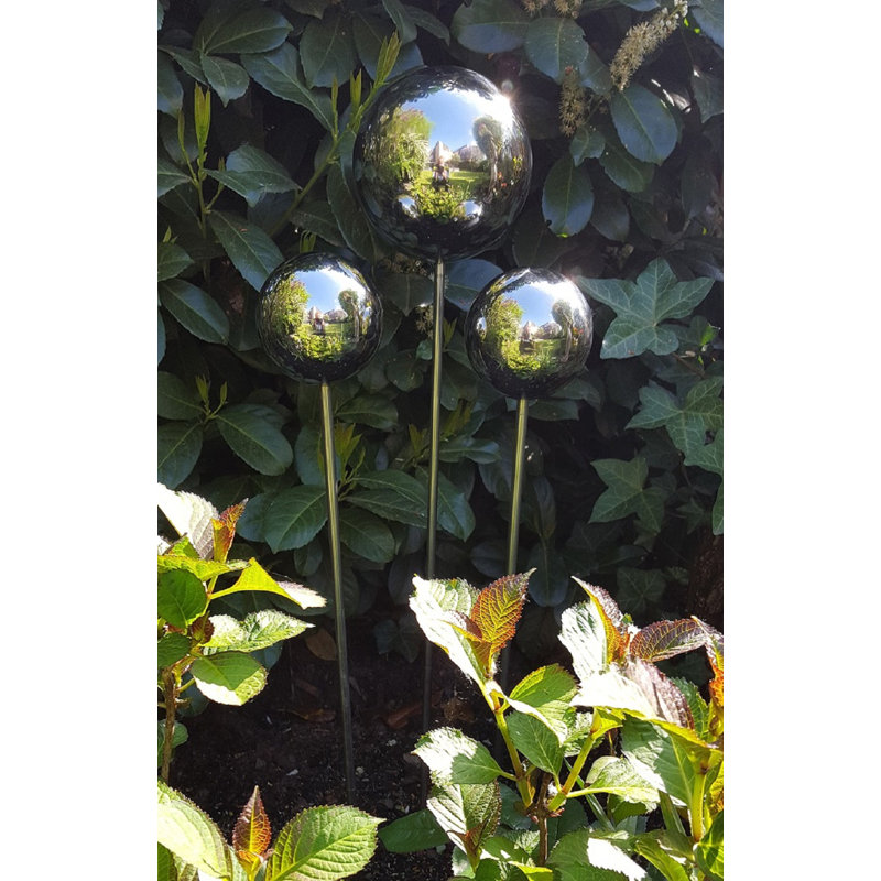 Casie Stainless Steel Gazing Ball