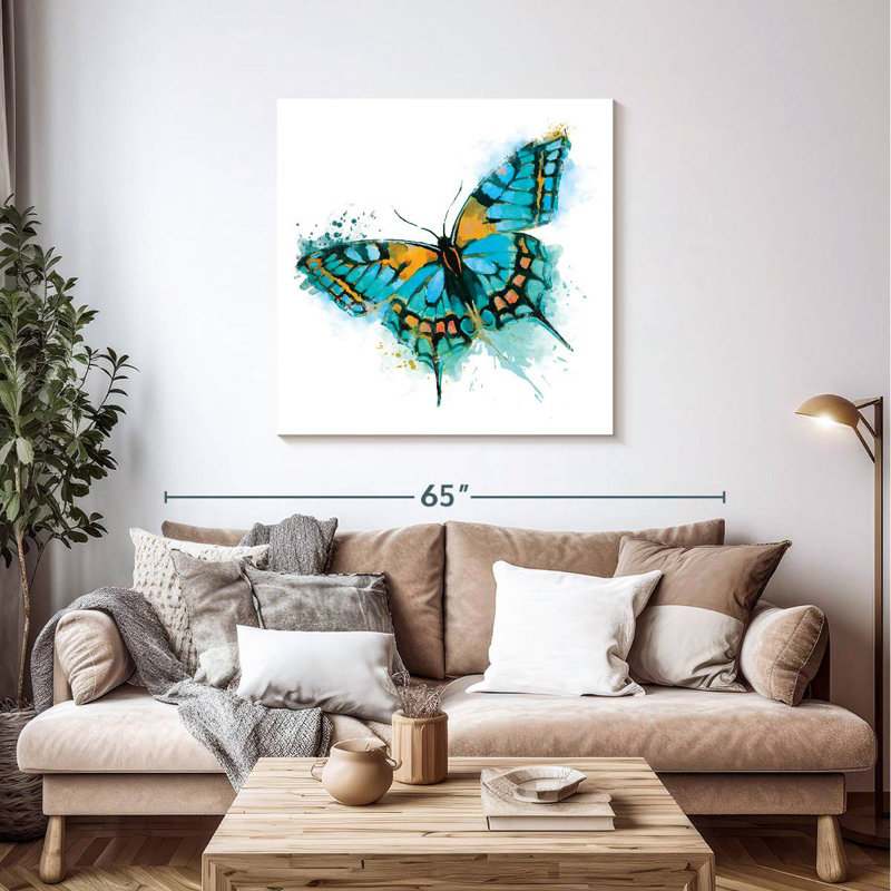 Crowle Butterfly Splash, 39" H x 39" W