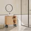 Haruka 60cm Bathroom Vanity Base Only in Black