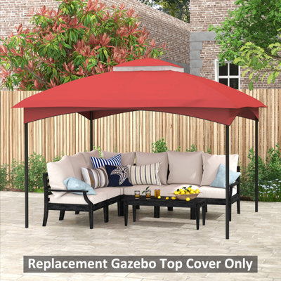 Outsunny Polyester Replacement Canopy