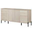 Classeur en bois de 61,6 po de largeur avec tablettes Aadham-1759752304