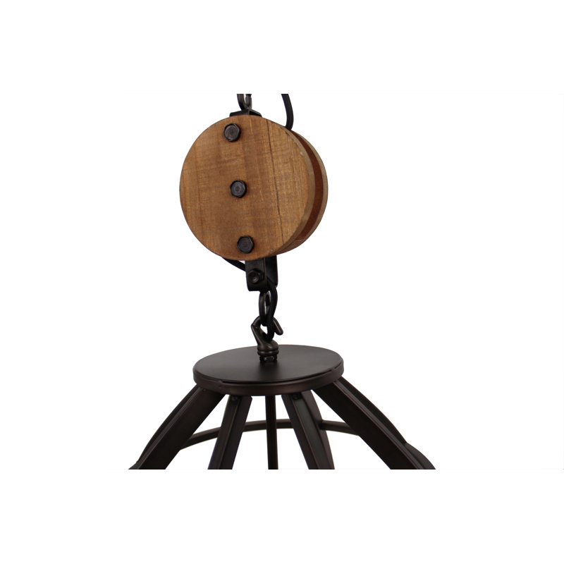 Lederman 1 - Light Single Dome Pendant, 160cm H x 47cm W x 47cm D