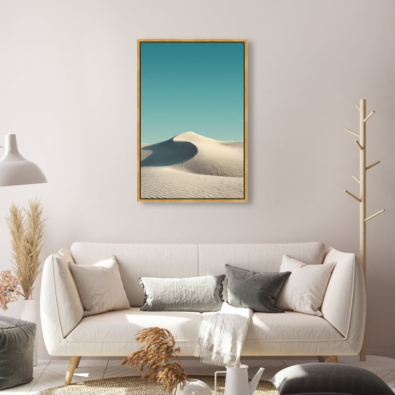 Sky Silence Print by Oliver Gal, 31"H x 21"W, Gold Floater Frame