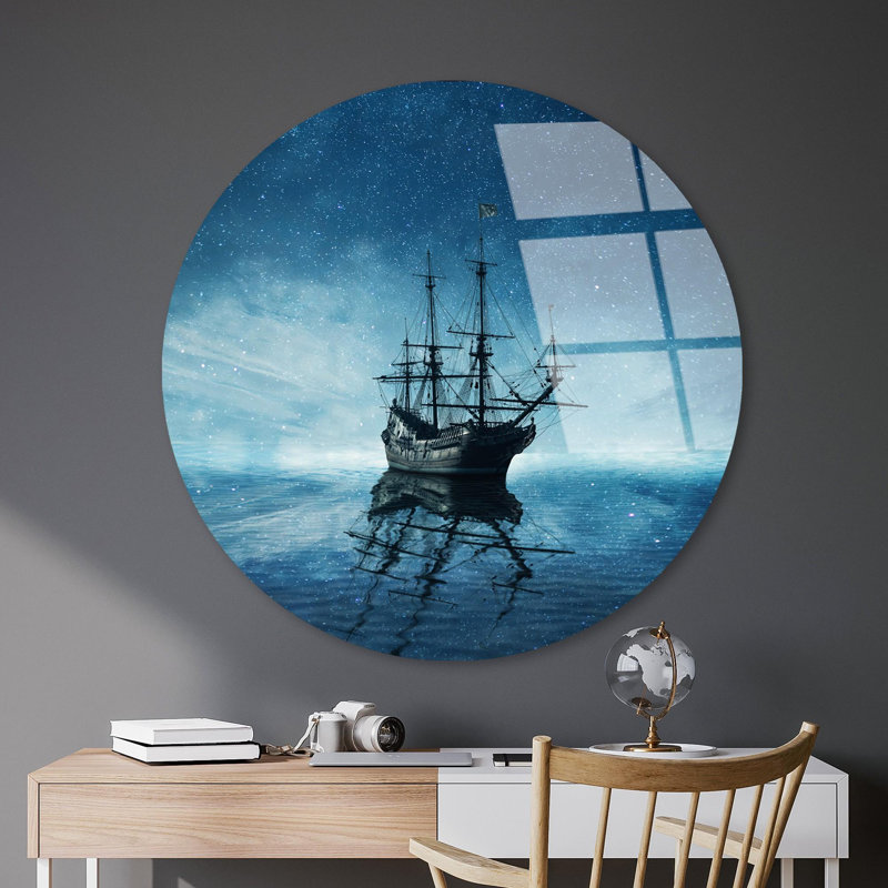 Boze Wall Decor on Tempered Glass