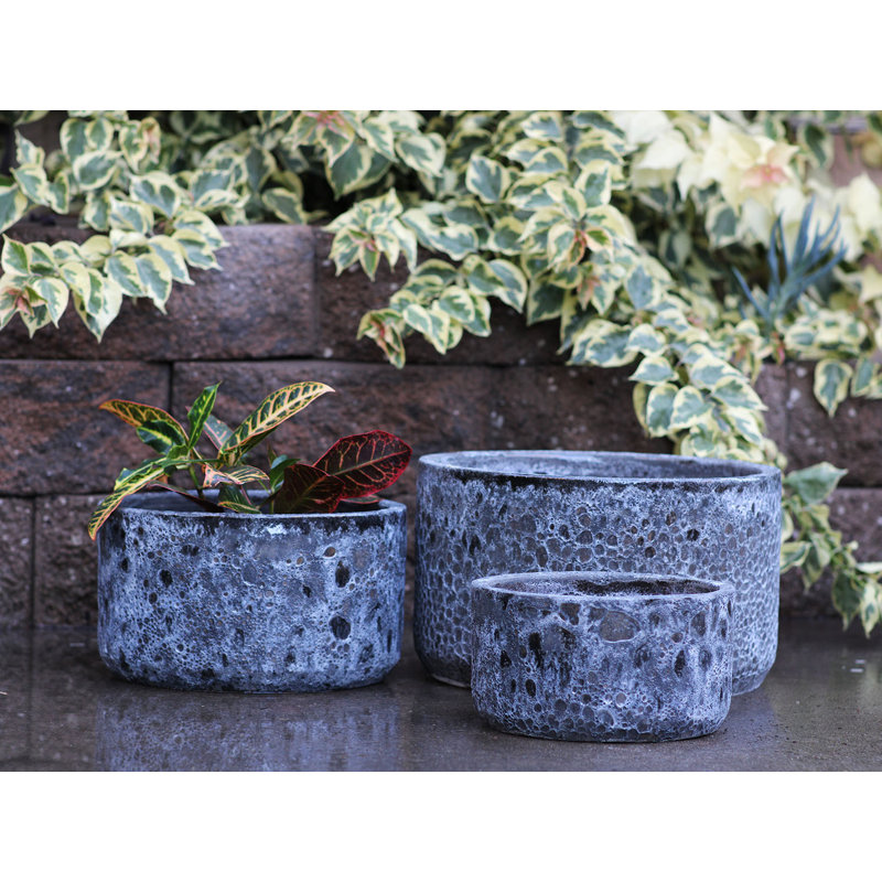 Jardinière basse Redondo, Coral Bronze