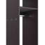 Armoire haute 63 po avec miroir, trois tablettes, roulettes et tringle, armoire-1150177085