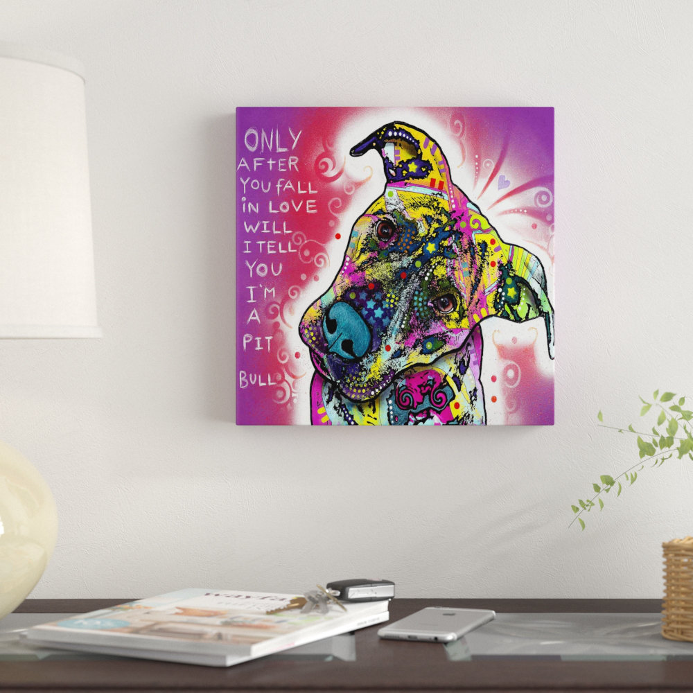 " I Am A Pit Bull " East Urban Home 