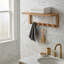 Portemanteau mural en teck-1567653580