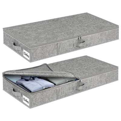 Ebern Designs Fabric Underbed Storage