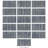 Rubik 5-7/8"x11-3/4" Fluted Ceramic Wall Tile-95752453