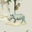 Sophie Allport Animals of the World Misty Wallpaper-130563657