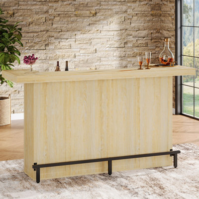 70.9" 4-Tier Bar Cabinet, Home Bar by Ebern Designs