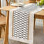 Beige Table Runners Boho with Tassels 30x180 cm