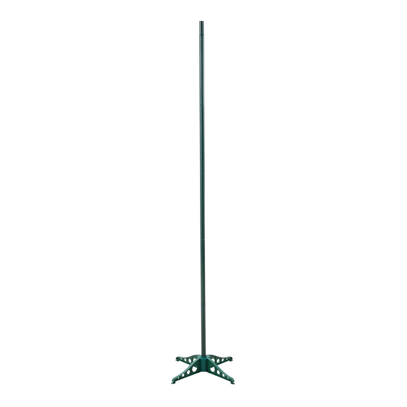 4.92' H Artificial Fir Christmas Tree, Red/Green