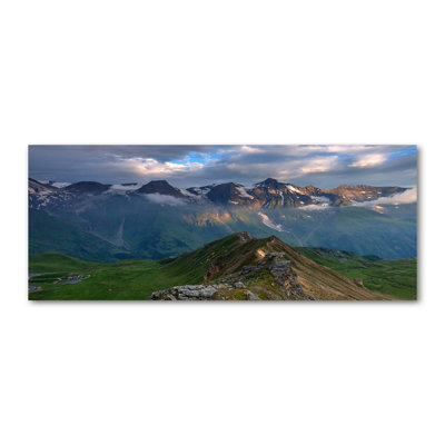 Mountain Peaks - No Frame Print on Canvas