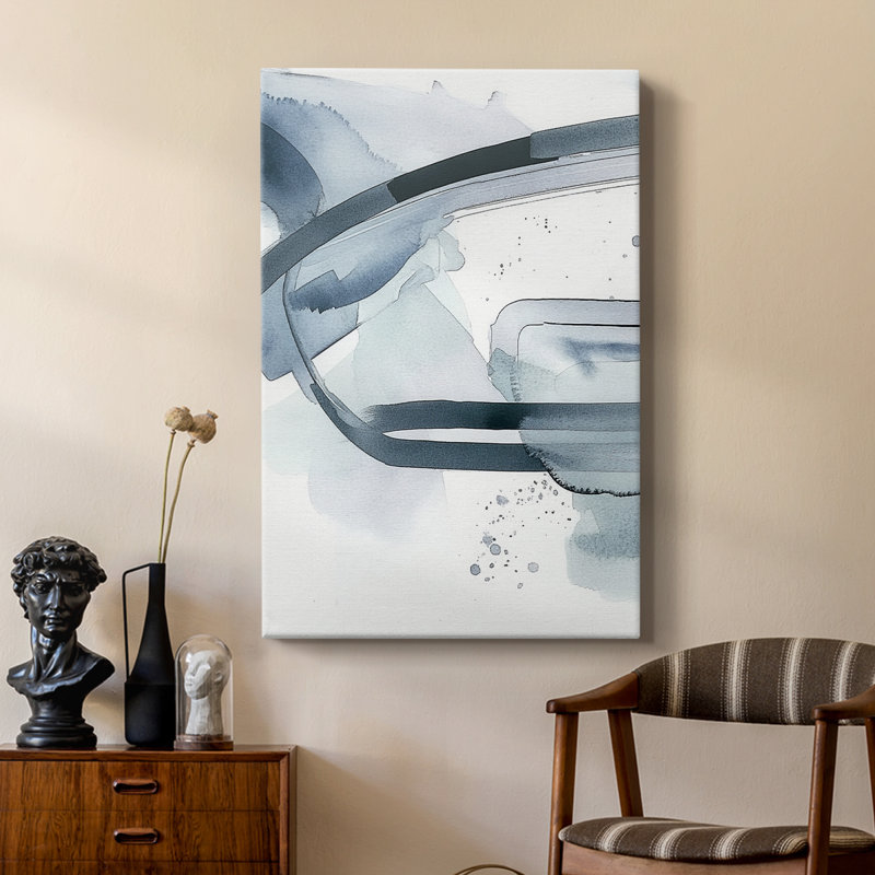 ABSTRACT Series DCCLII -Custom Wrapped Gallery Cavas, 12" H x 8" W
