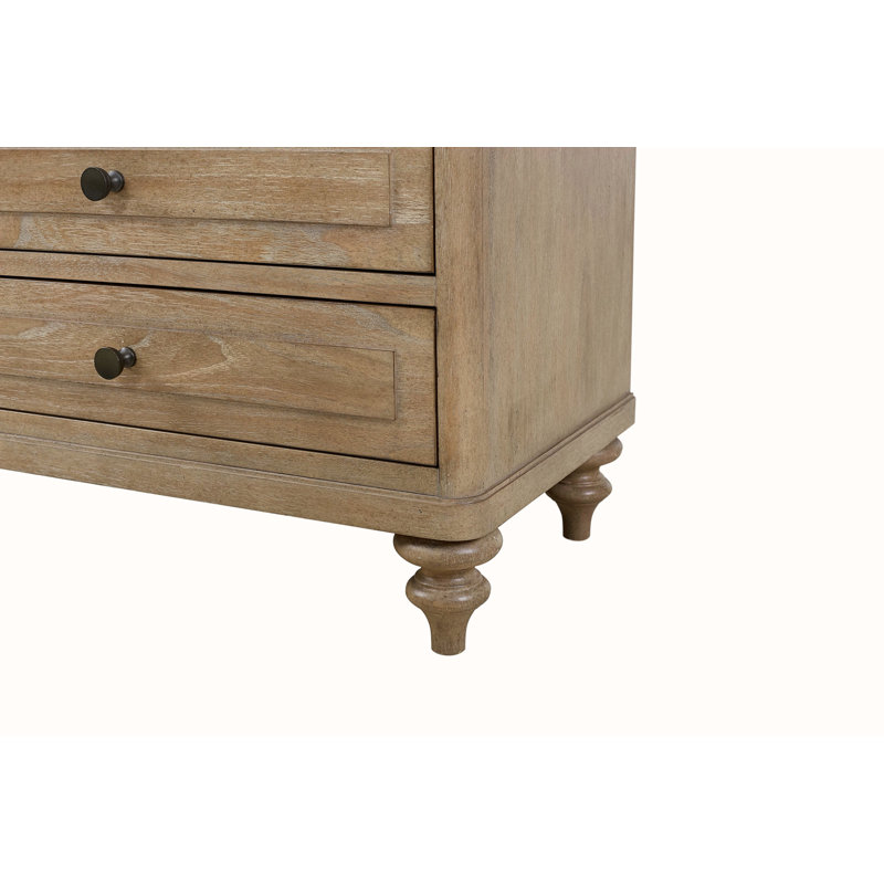 Nightstand With Sand Finish