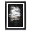 Mist Over Wurzjoch In Italy Paint Splash - Picture Frame Graphic Art-56922877-56922878