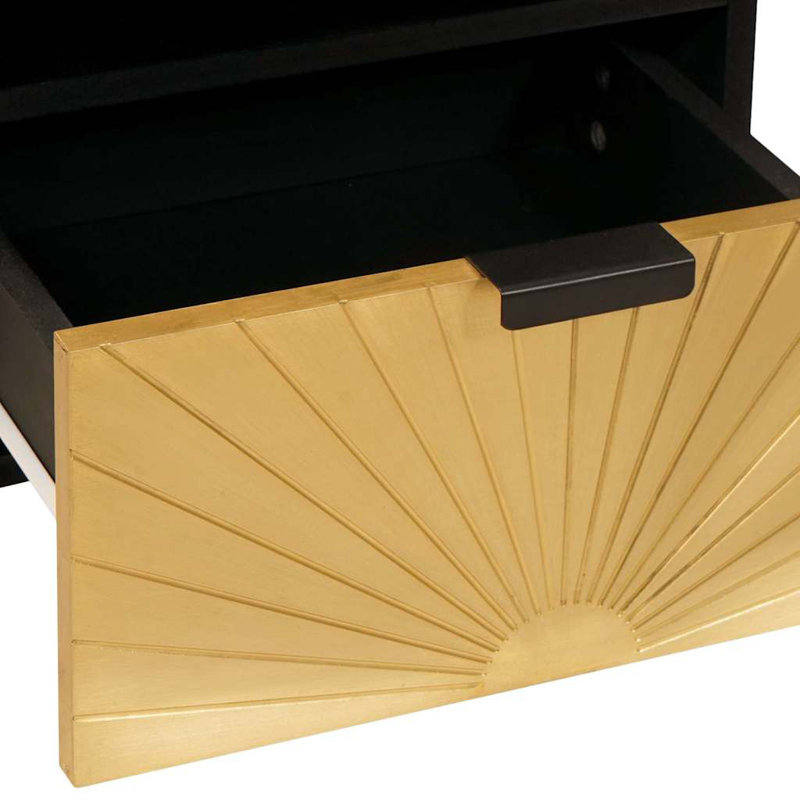 40cm W Solid Wood Bedside Table