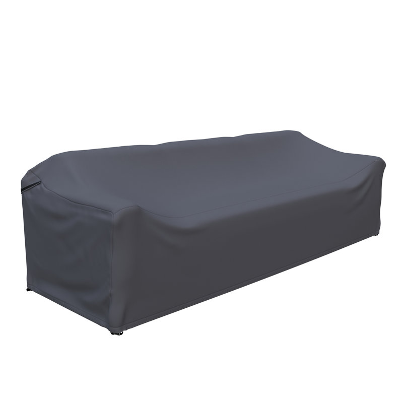 Iffie 98.5'' Wide Rectangle Aluminum Patio Sofa Cover