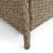 Wicker Outdoor Lounge Chair with Ottoman