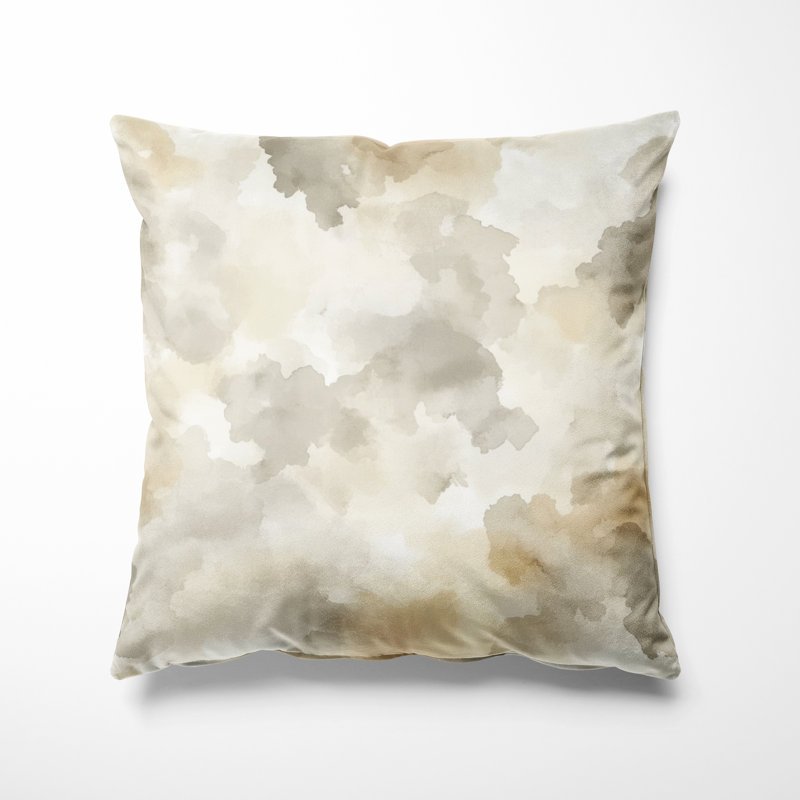 Coussin décoratif abstrait Abstract, H 16 po x l 16 po
