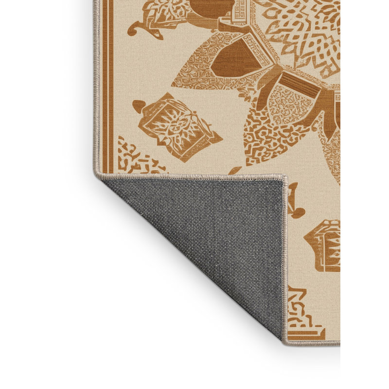 Tapis moelleux moelleux d'inspiration mondiale pour enfants lisant ensemble, 7 x 9